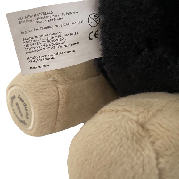 STARBUCKS | Vintage 2005 Bearista Bear Plush Bee Mine Valentine’s NWT Ra… - Picture 6 of 7